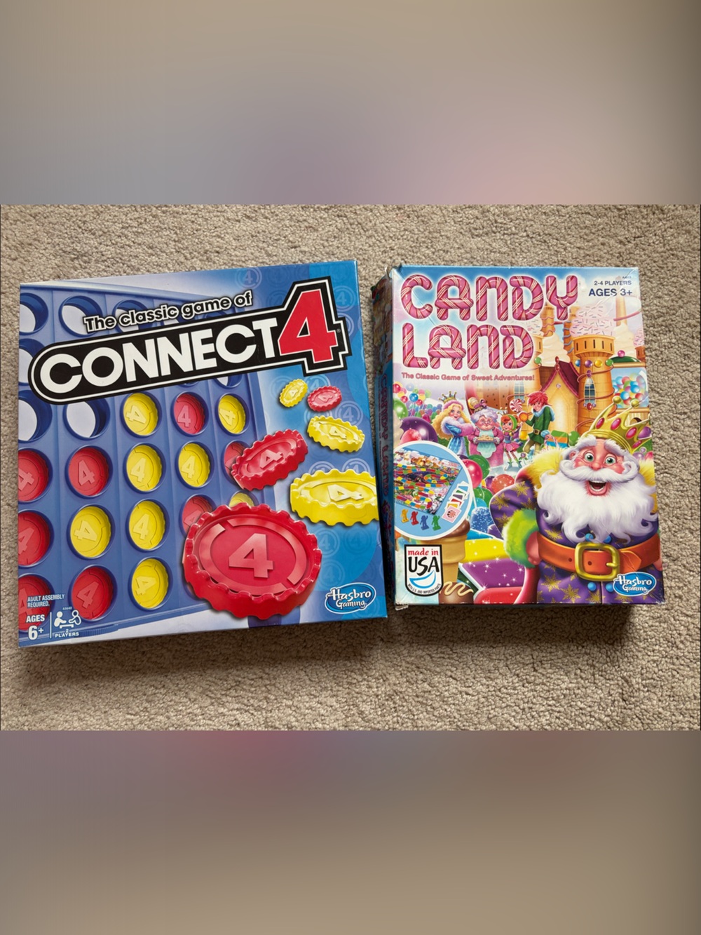 Hasbro Game Bundle- Connect 4 & Candy Land
